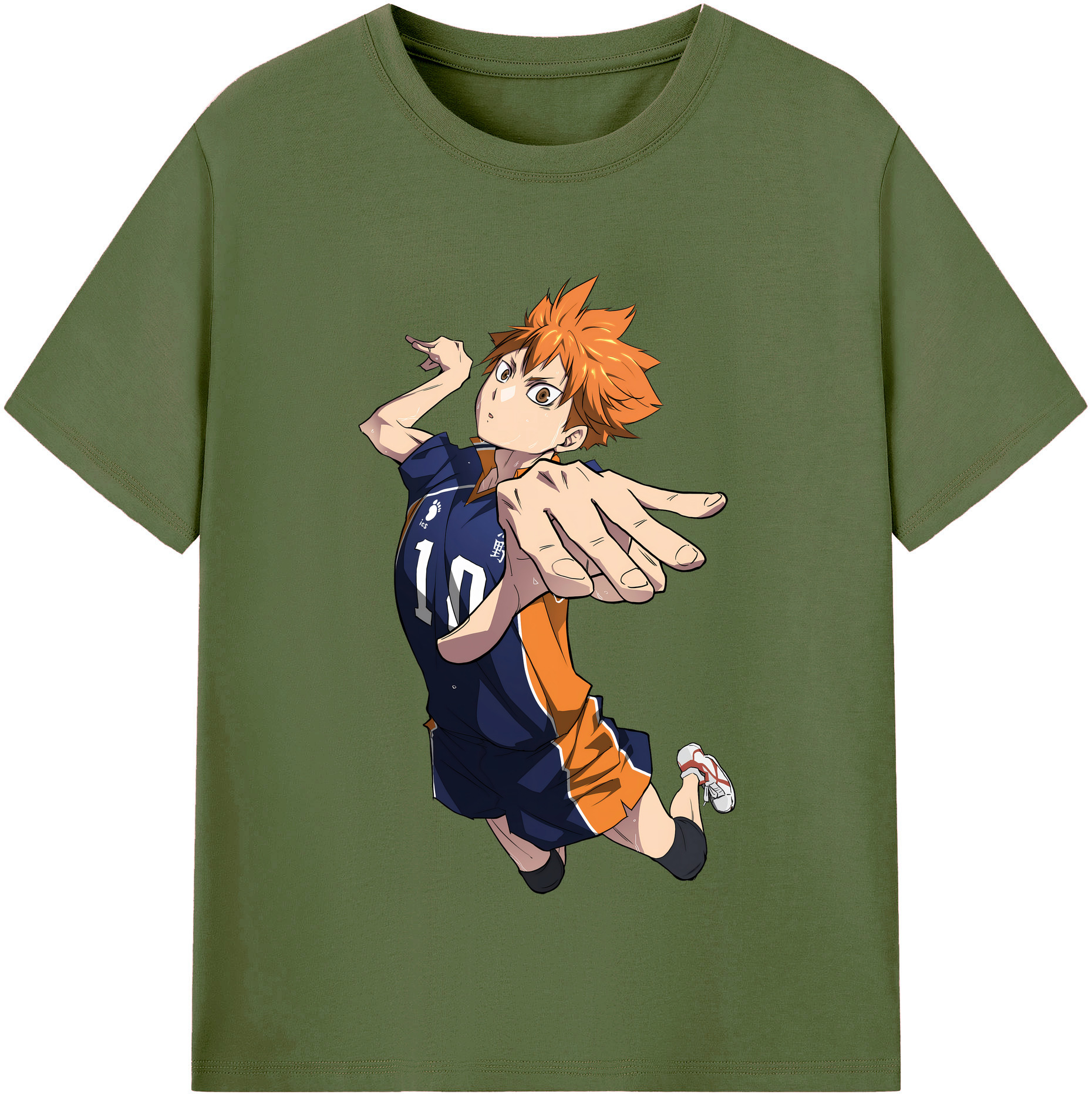 （画像用） ハイキュー!! Haikyu!! 綿100％半袖Tシャツ（フロントプリント）